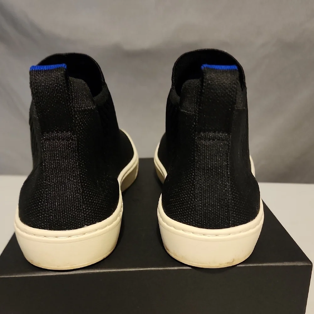 Rothy's Black Knit Slip-On Sneakers - Picture 4 of 8